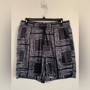 Wesc Bandana Shorts Mens Sizs M Womens Size L